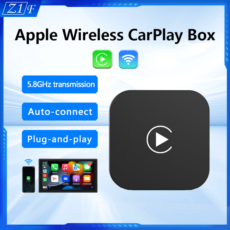 Wireless CarPlay Adapter 2024 for Apple CarPlay, Easy to Upgrade Wired CarPlay to Wireless, Instant Connectivity, Super Mini Car Play Dongle for iPhone, Fit for Cars with Built-in CarPlay